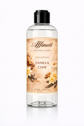 Bottle of Affinati Vanilla Chai sulfate-free shampoo with aloe, 16 oz size