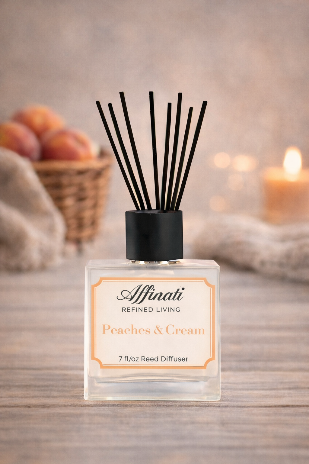 Peaches & Cream Reed Diffuser