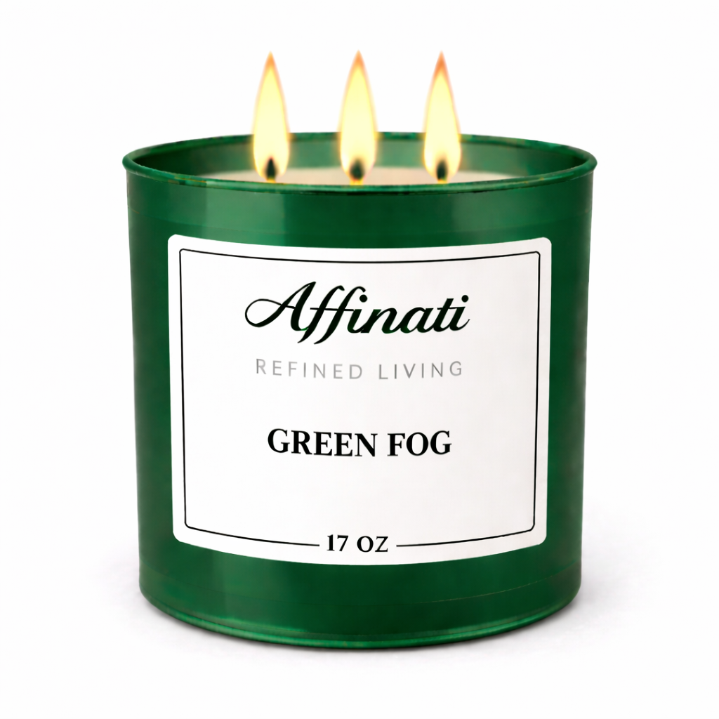 3-Wick Green Fog Candle