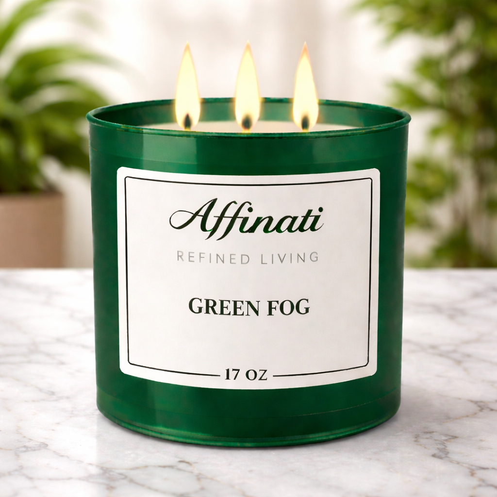 3-Wick Green Fog Candle