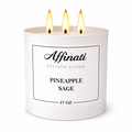 3-Wick Pineapple Sage Candle