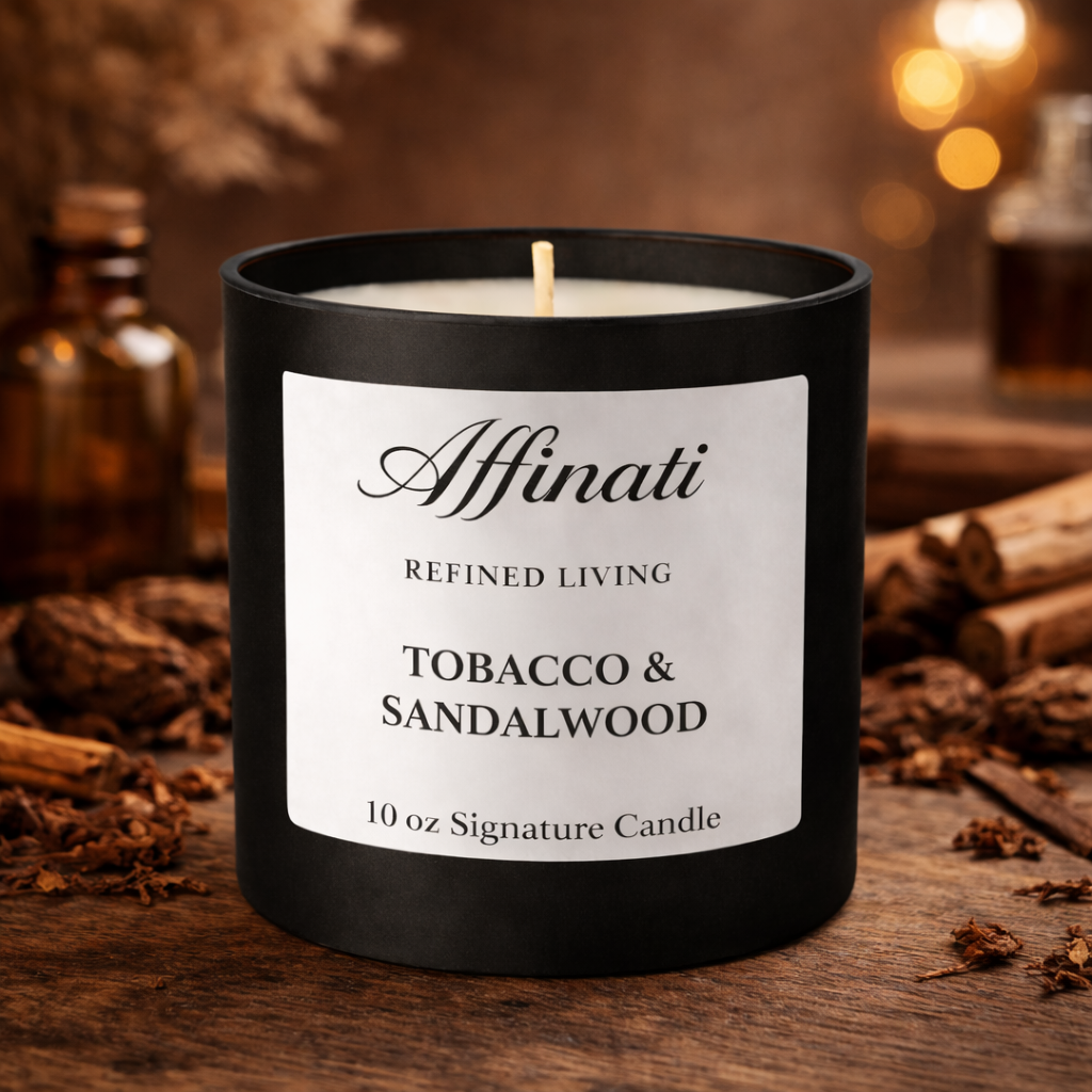 Tobacco & Sandalwood Signature Candle