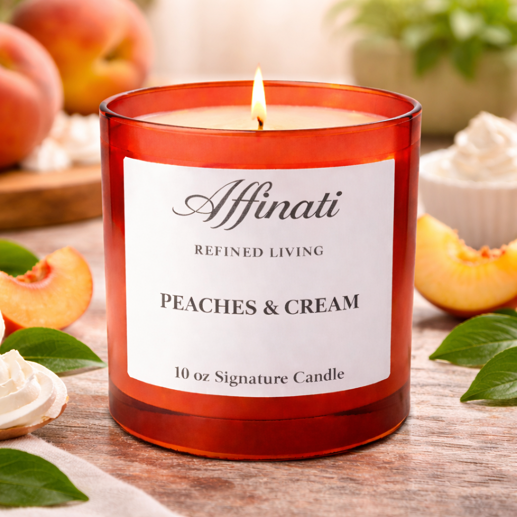 Peaches & Cream Signature Candle