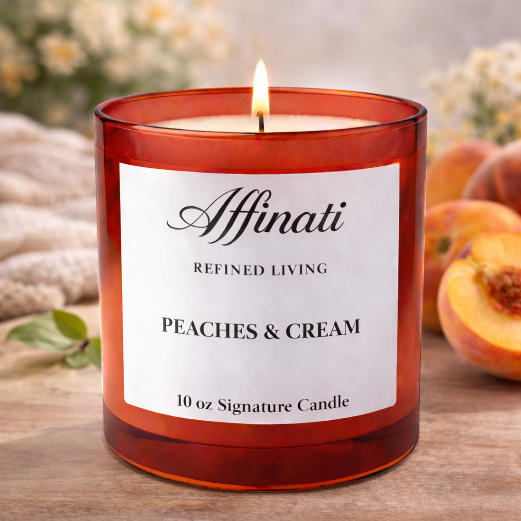 Peaches & Cream Signature Candle