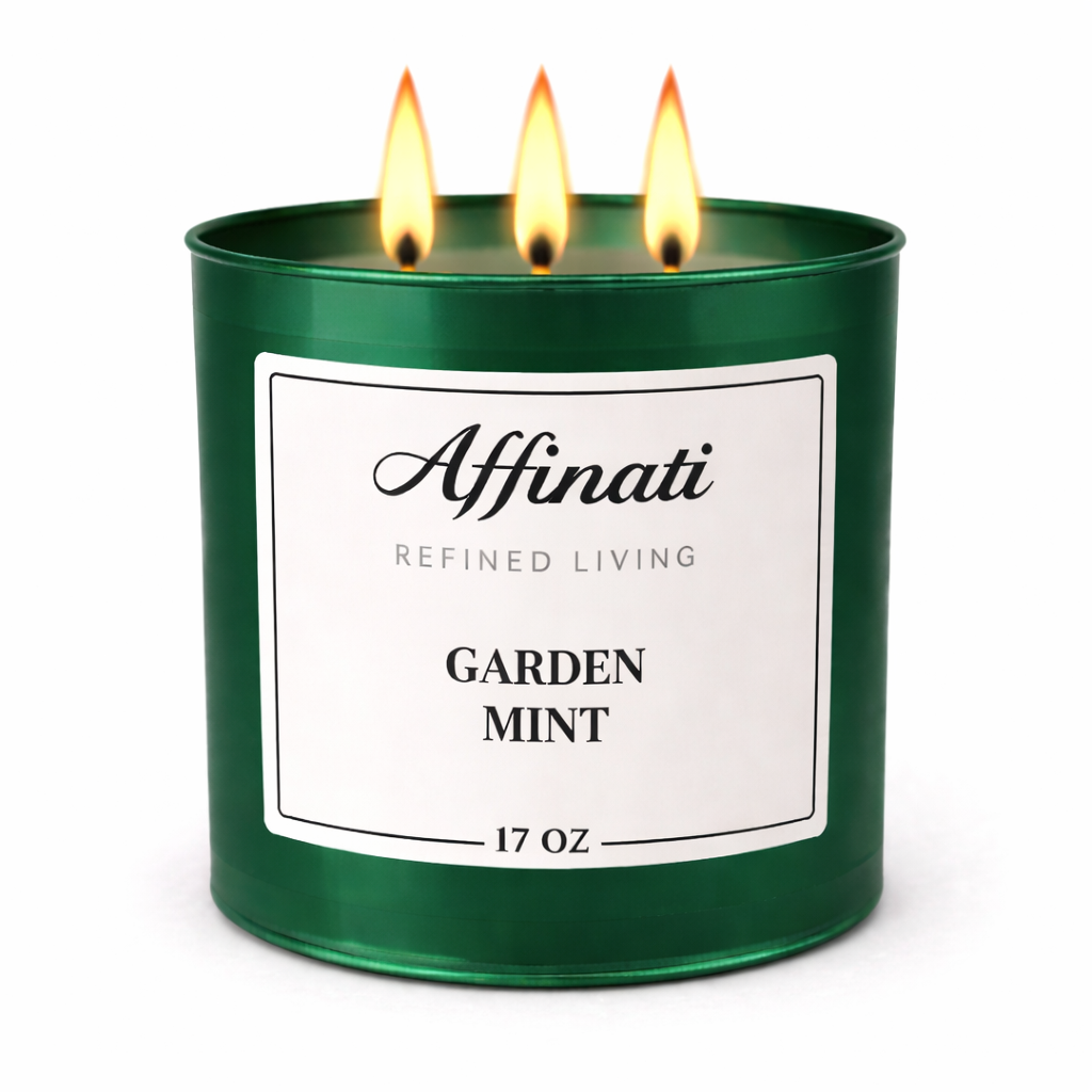3-Wick Garden Mint Candle