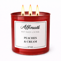 3-Wick Peaches & Cream Candle