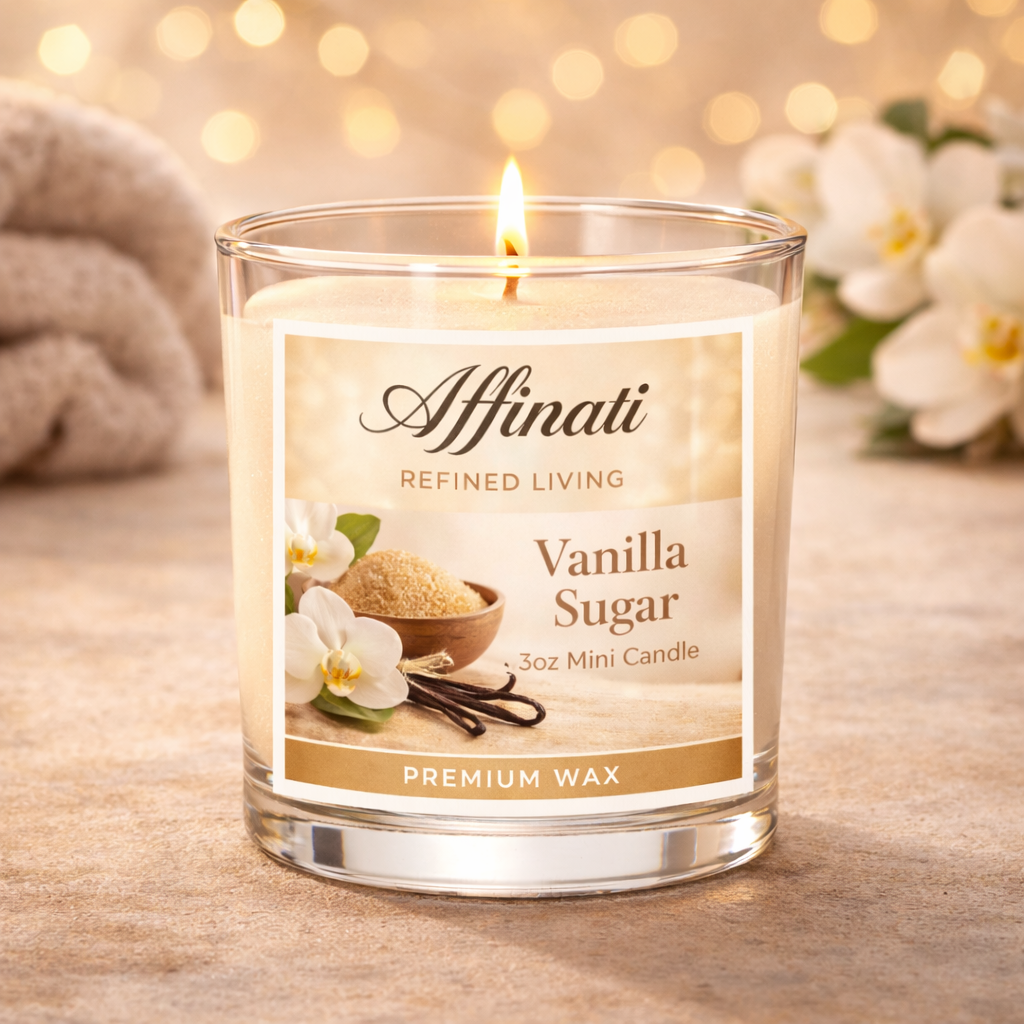 Vanilla Sugar Mini Candle
