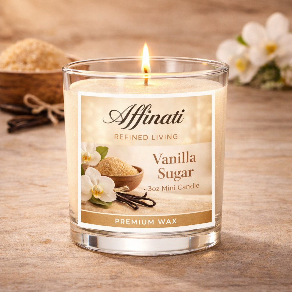 Vanilla Sugar Mini Candle