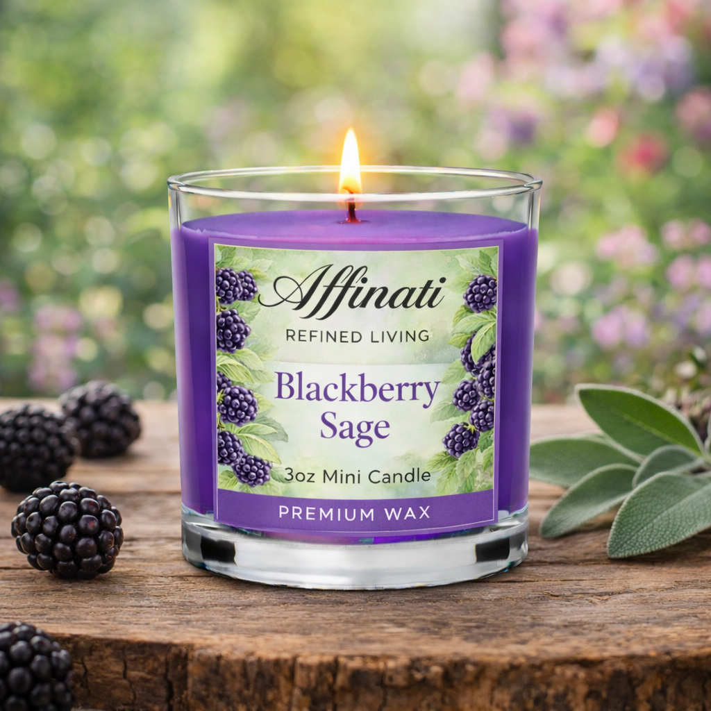 Blackberry Sage Mini Candle