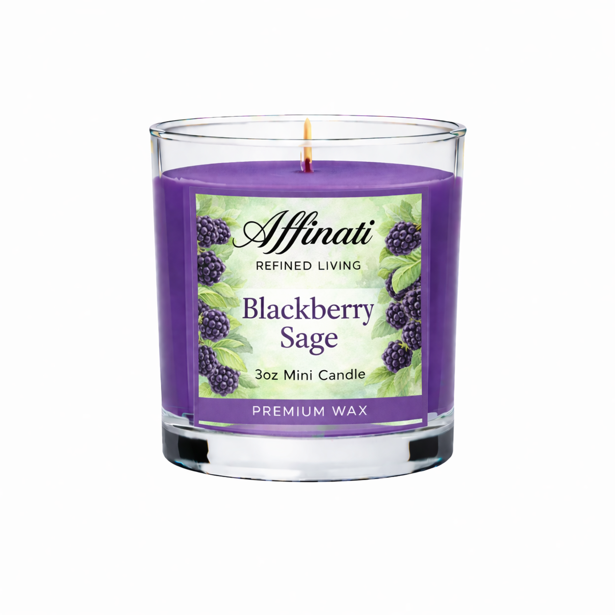 Blackberry Sage Mini Candle