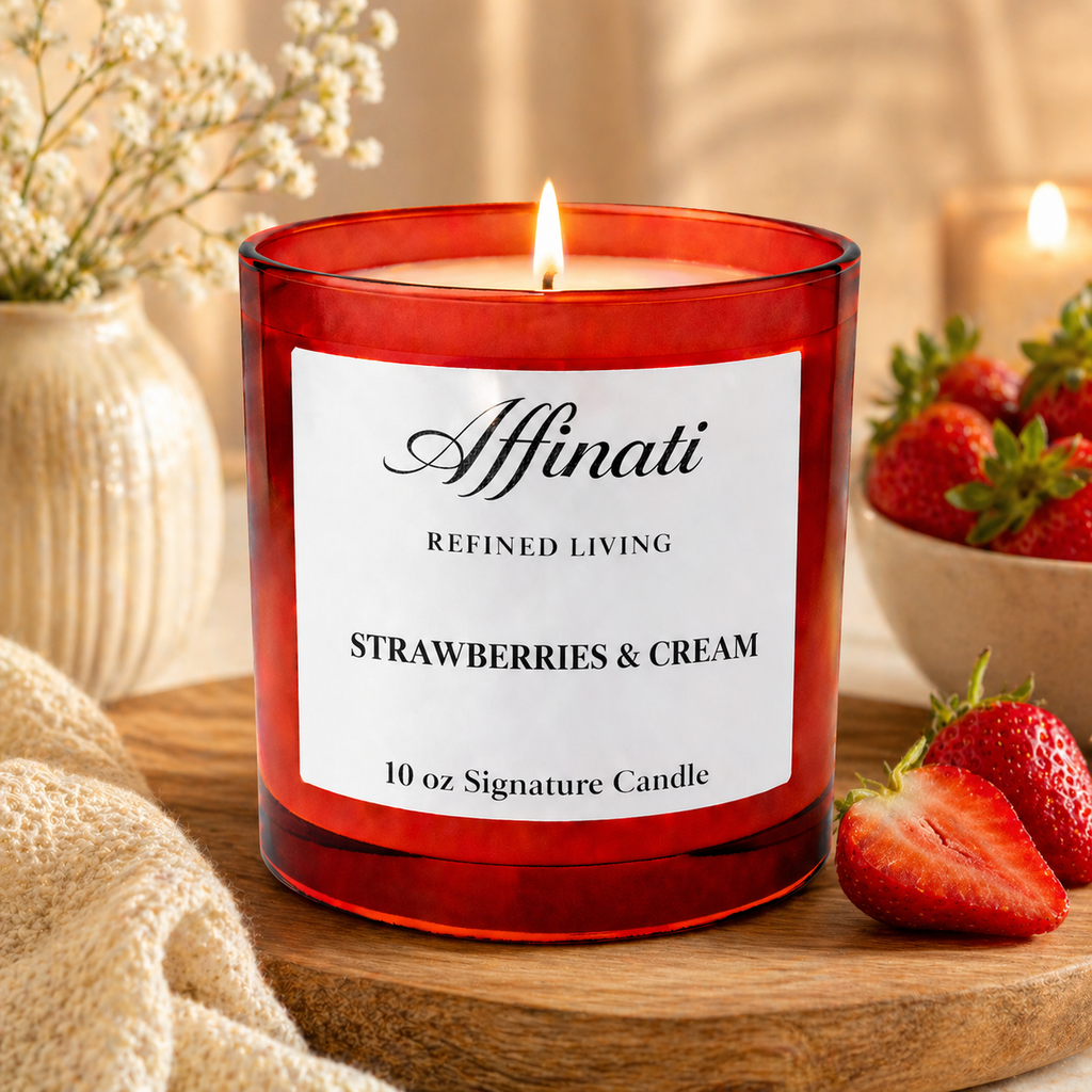 Strawberries & Cream Signature Candle