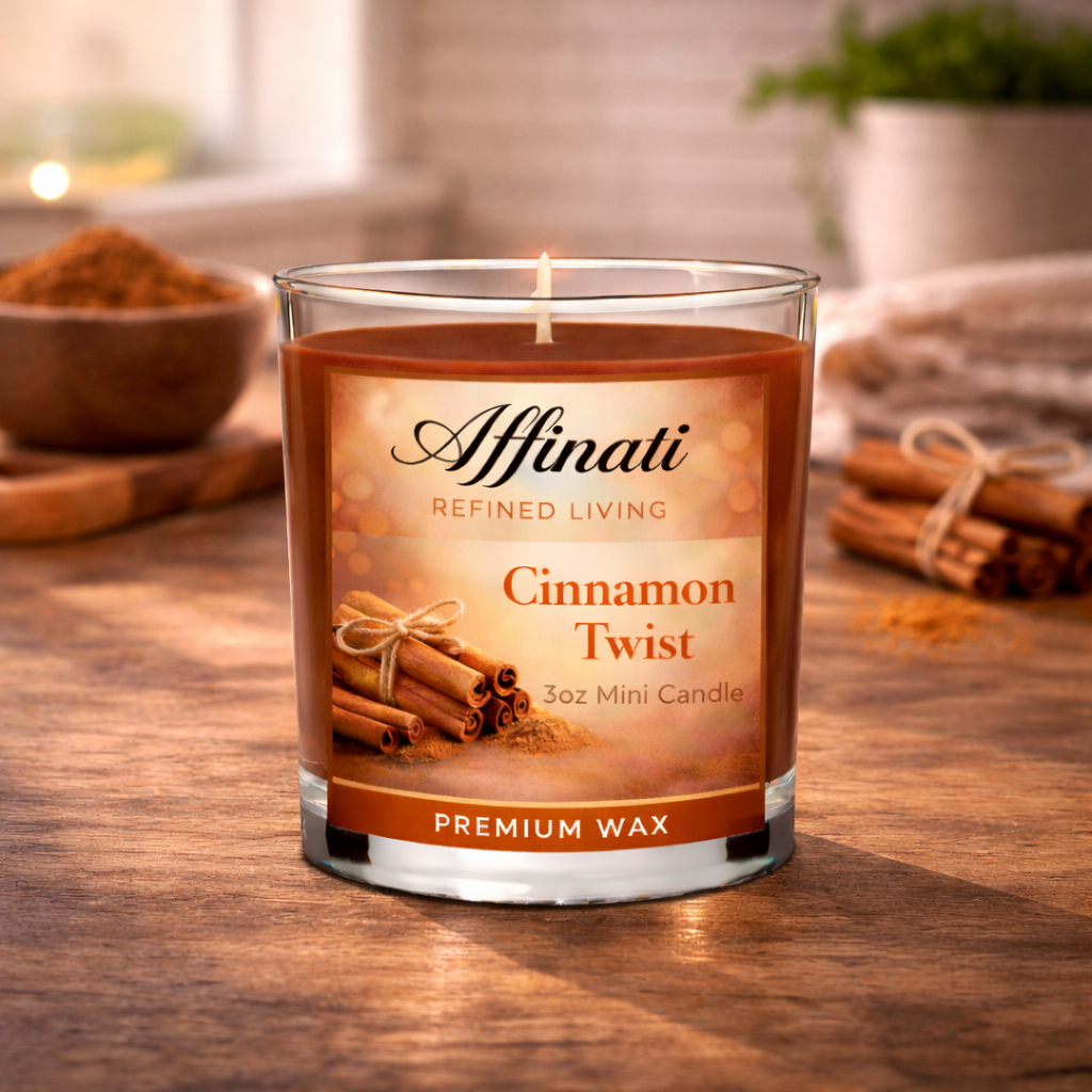Cinnamon Twist Mini Candle