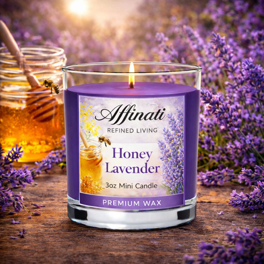 Honey Lavender Mini Candle