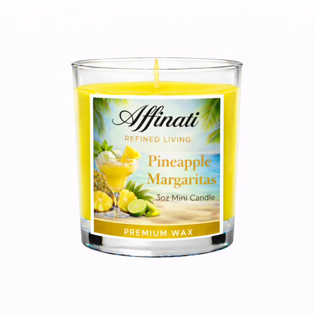 Pineapple Margaritas Mini Candle