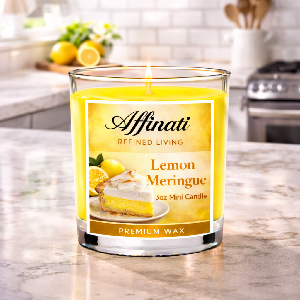 Lemon Meringue Mini Candle