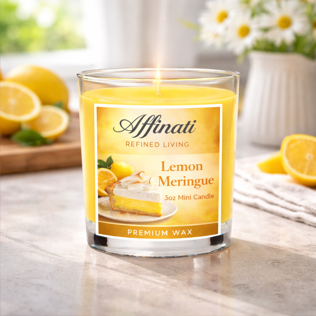 Lemon Meringue Mini Candle