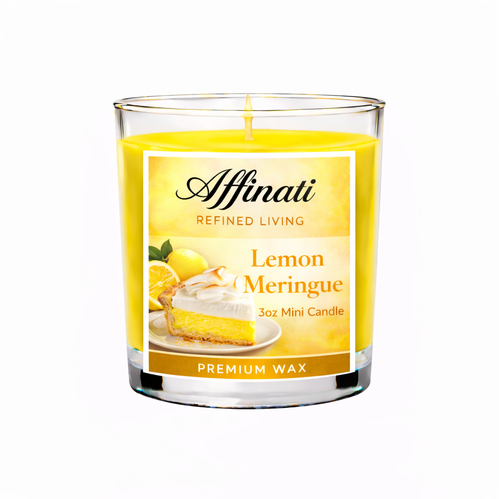 Lemon Meringue Mini Candle