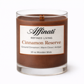 Cinnamon Reserve Wooden Wick Candle – Luxury 10 oz Soy Blend | Affinati