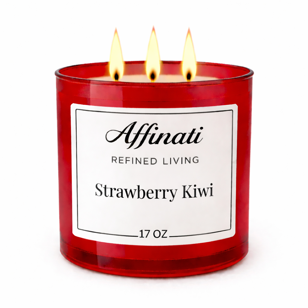 3-Wick Strawberry Kiwi Candle
