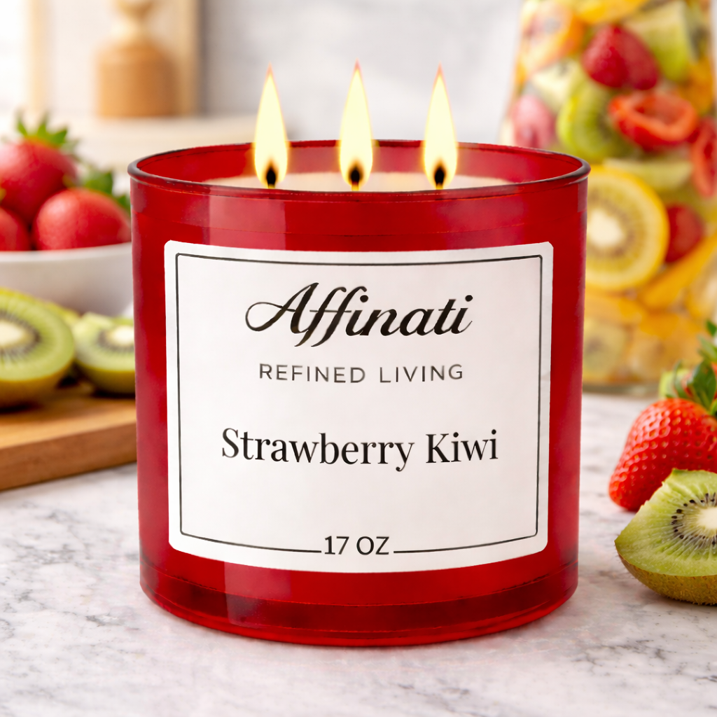 3-Wick Strawberry Kiwi Candle