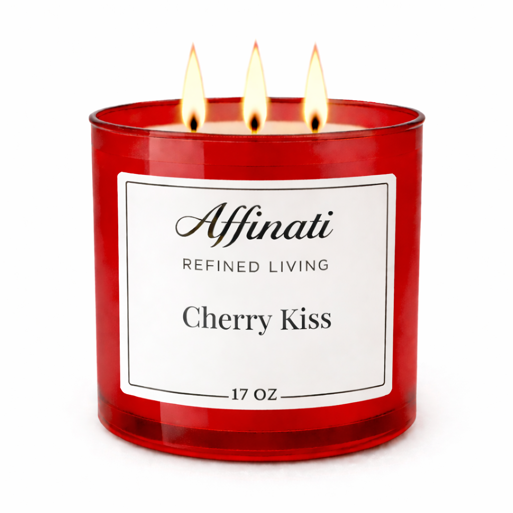 3-Wick Cherry Kiss Candle