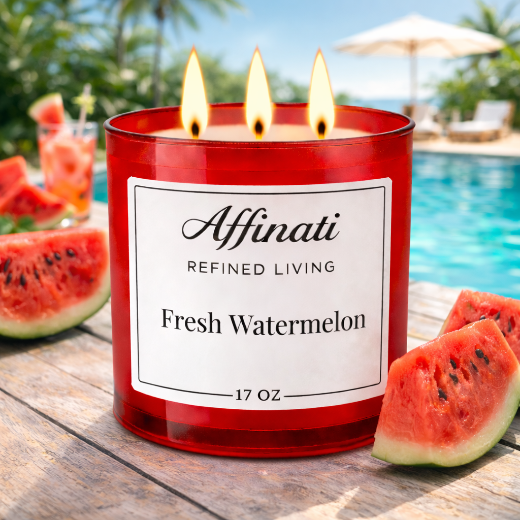 3-Wick Fresh Watermelon Candle