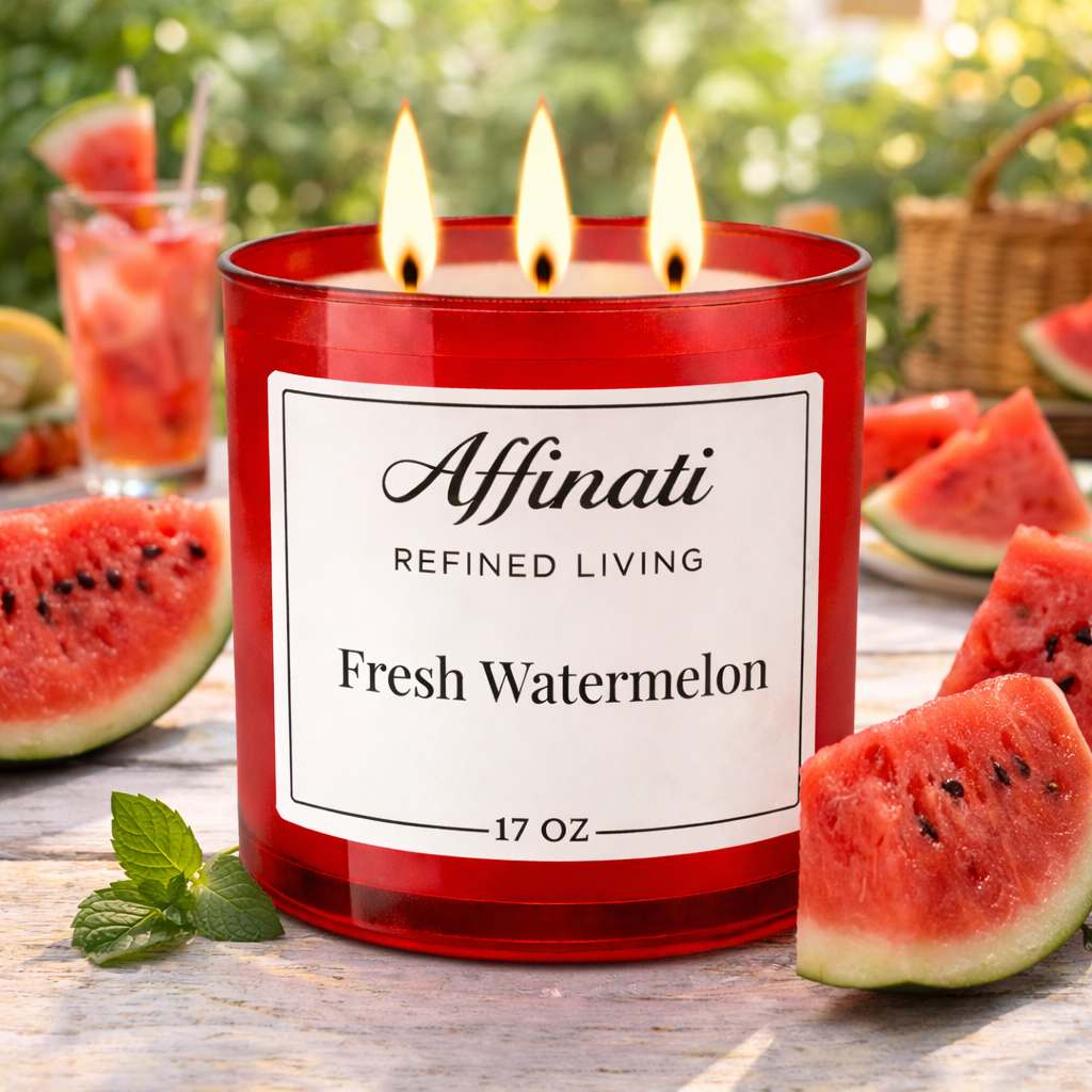 3-Wick Fresh Watermelon Candle