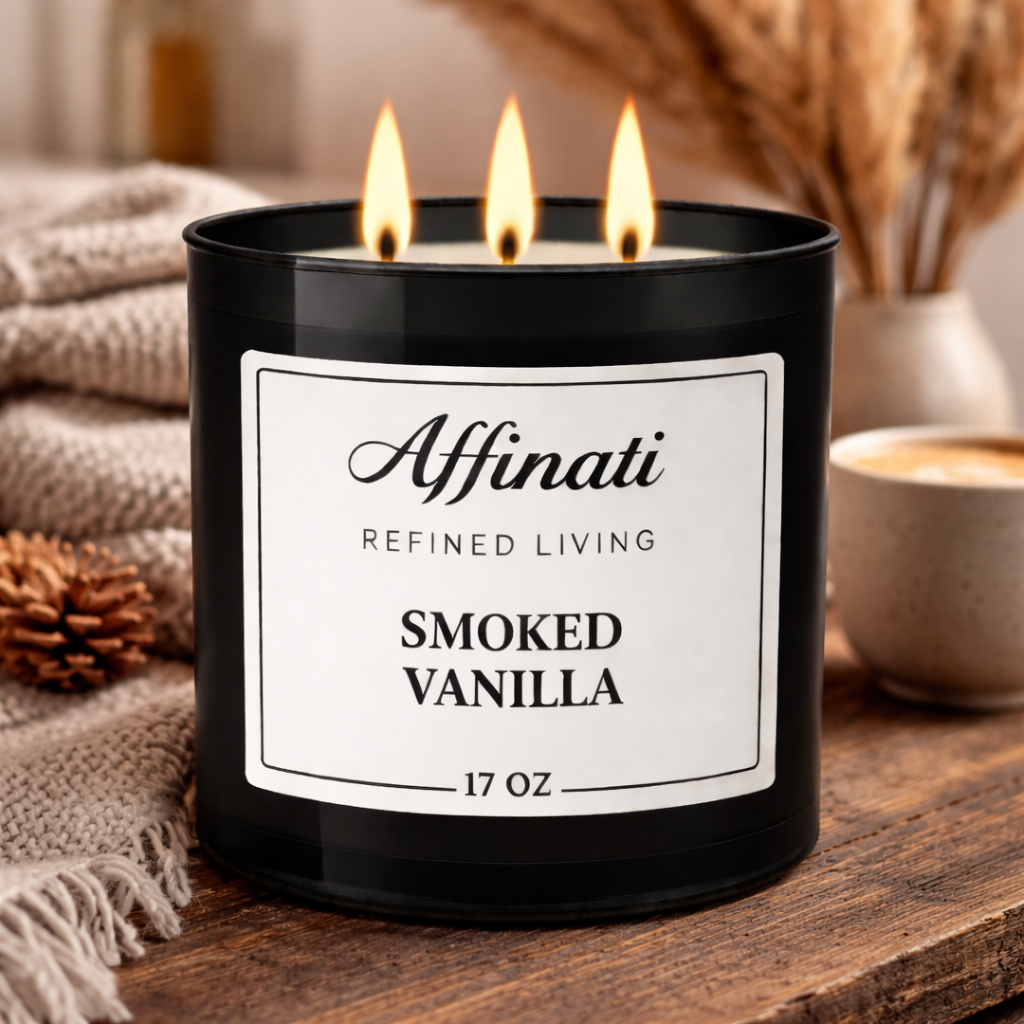 3-Wick Smoked Vanilla Candle