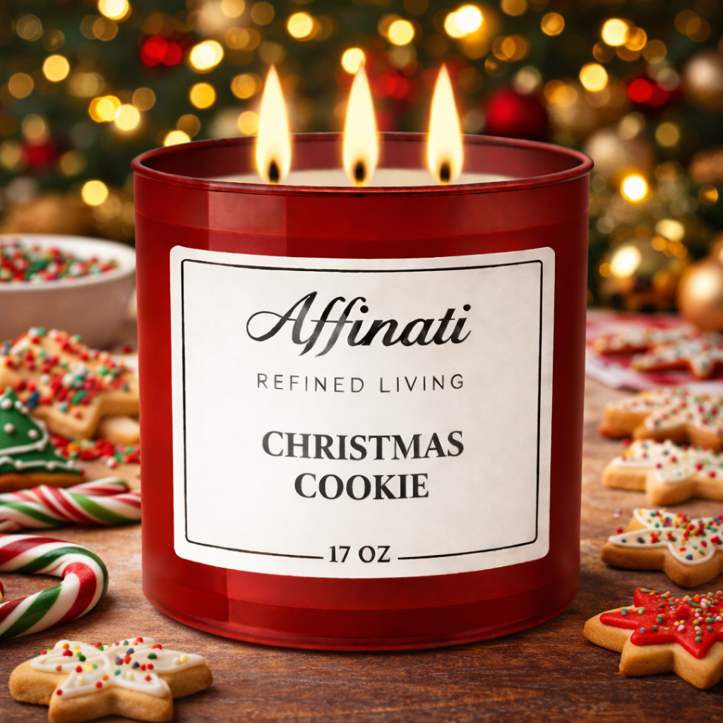 3-Wick Christmas Cookie Candle