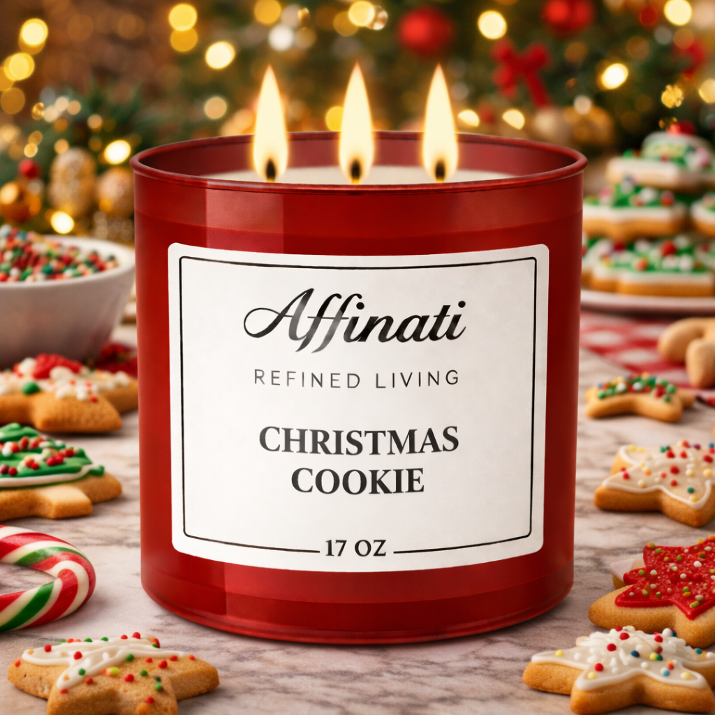 3-Wick Christmas Cookie Candle