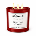 3-Wick Christmas Cookie Candle
