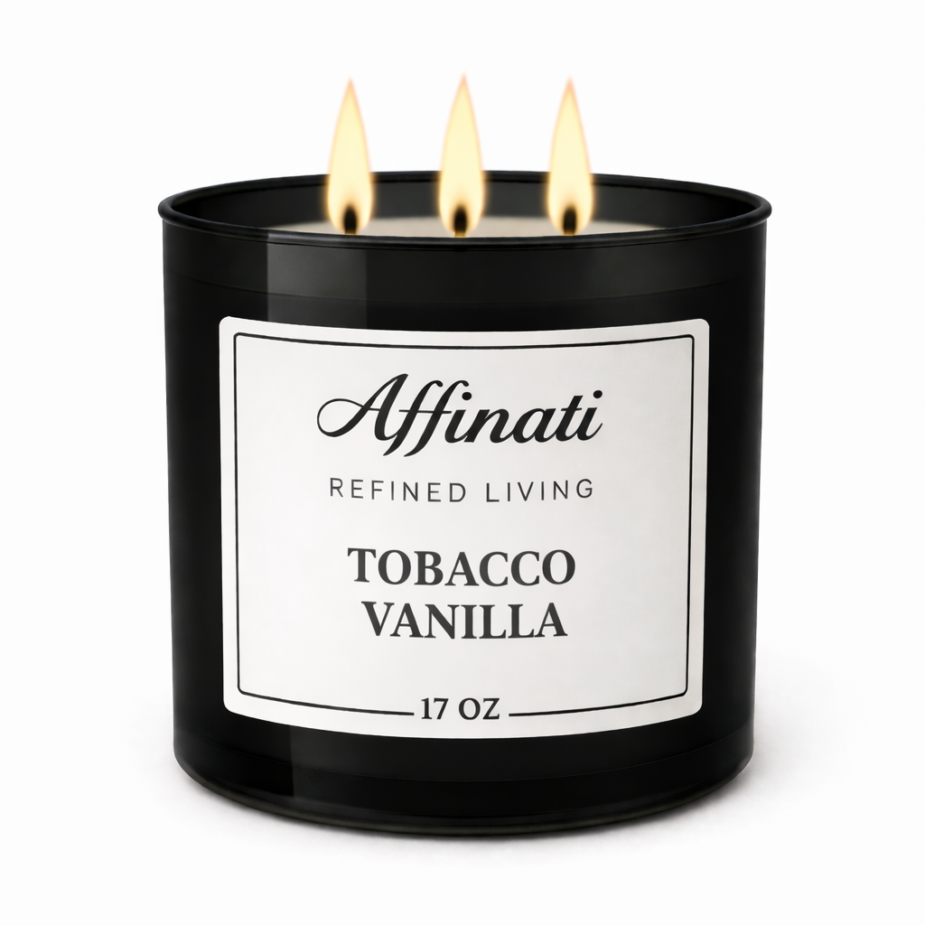 3-Wick Tobacco Vanilla Candle
