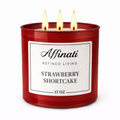 3-Wick Strawberry Shortcake Candle