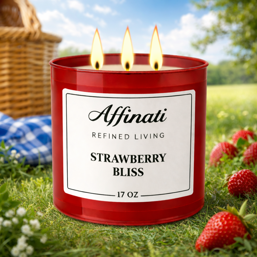 3-Wick Strawberry Bliss Candle