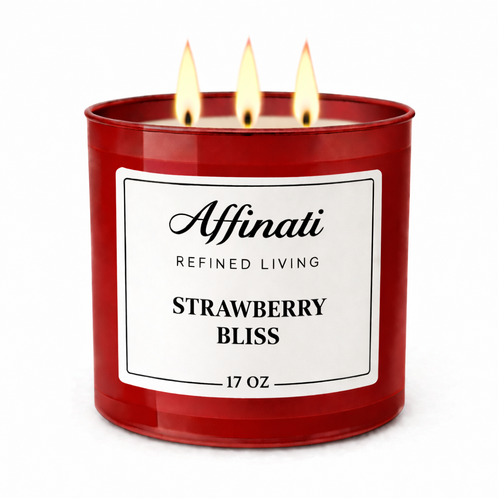 3-Wick Strawberry Bliss Candle