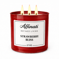 3-Wick Strawberry Bliss Candle