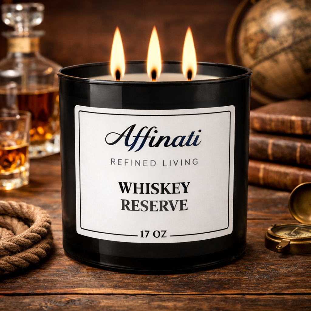 3-Wick Whiskey Reserve Candle