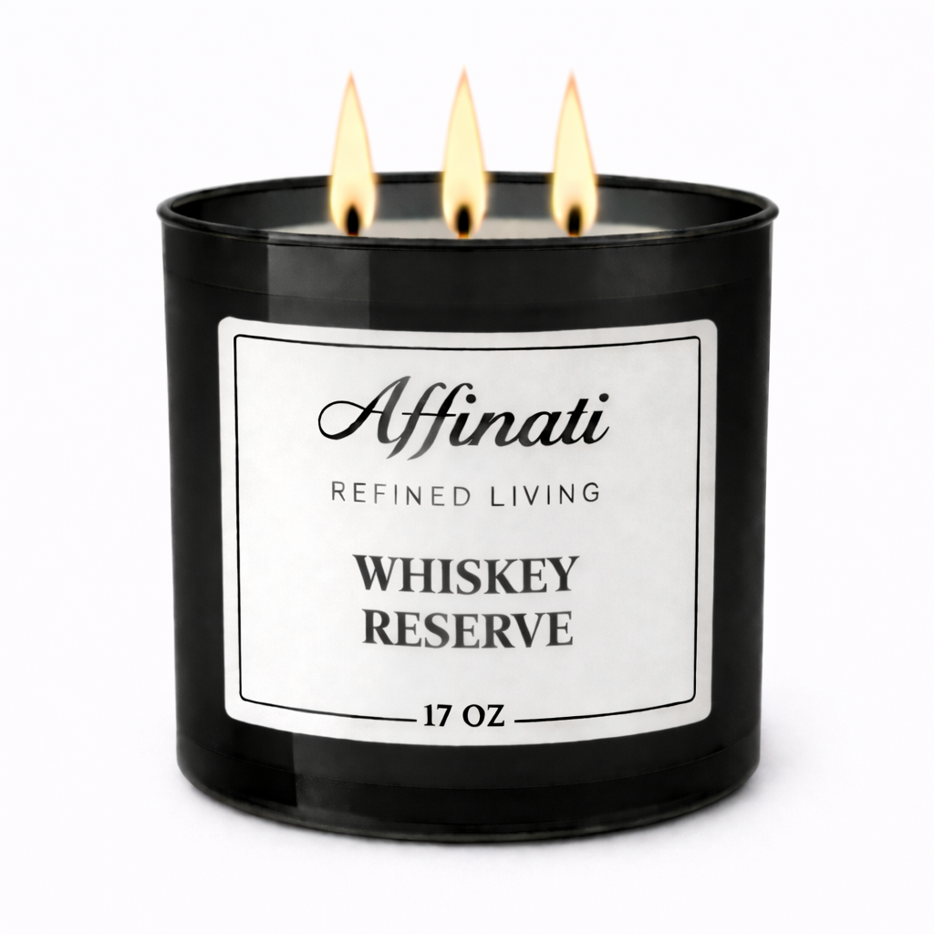 3-Wick Whiskey Reserve Candle