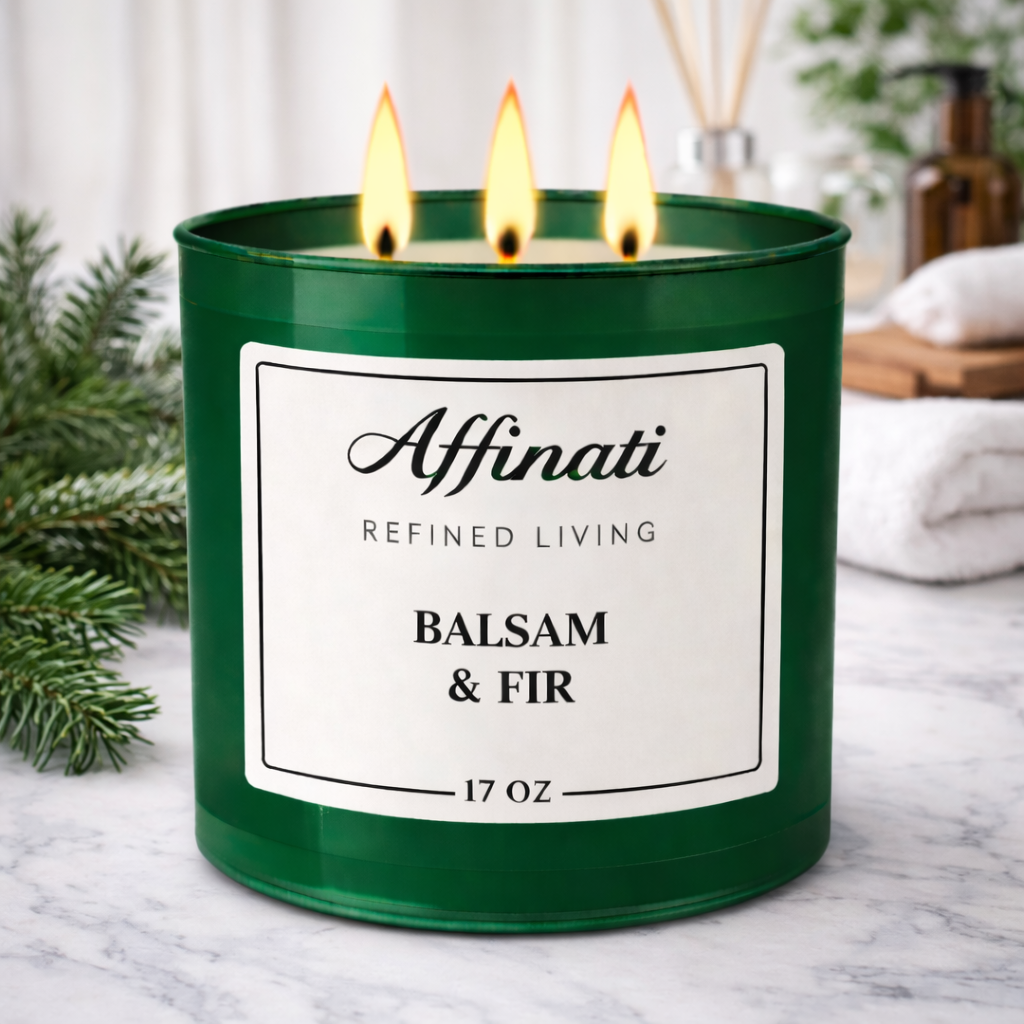 3-Wick Balsam & Fir Candle