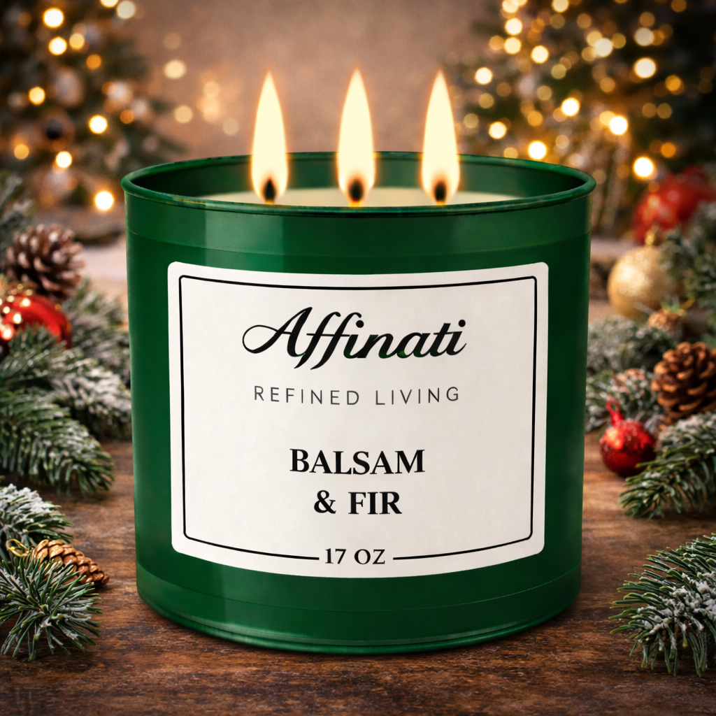 3-Wick Balsam & Fir Candle