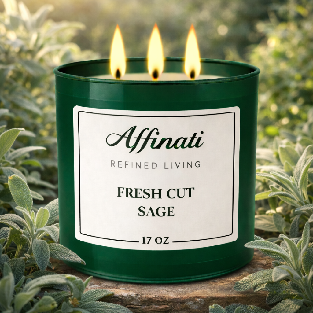 3-Wick Fresh Cut Sage Candle