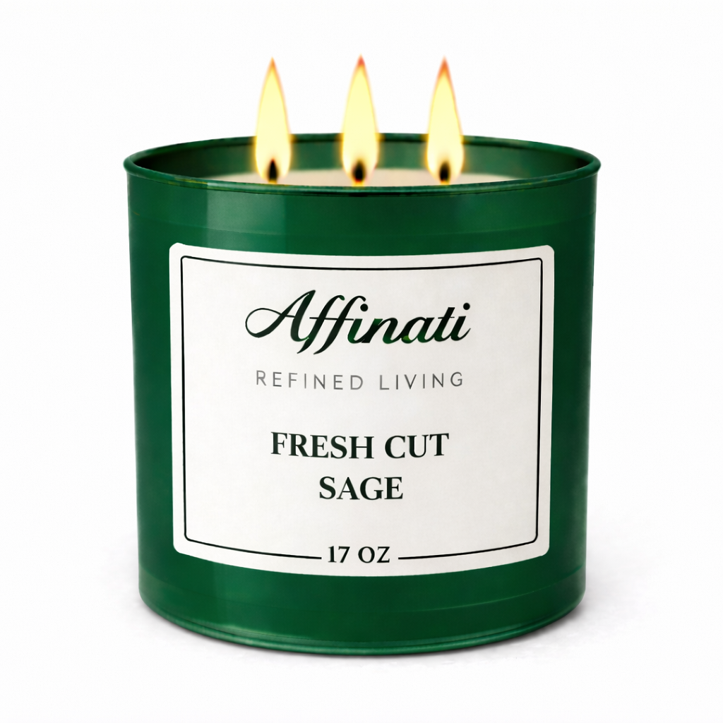 3-Wick Fresh Cut Sage Candle
