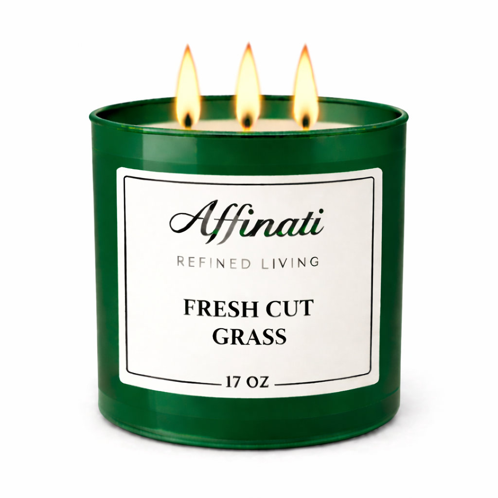 3-Wick Fresh Cut Grass Candle