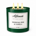 3-Wick Snowfall Pine & Vanilla Candle