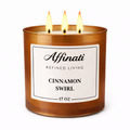 3-Wick Cinnamon Swirl Candle