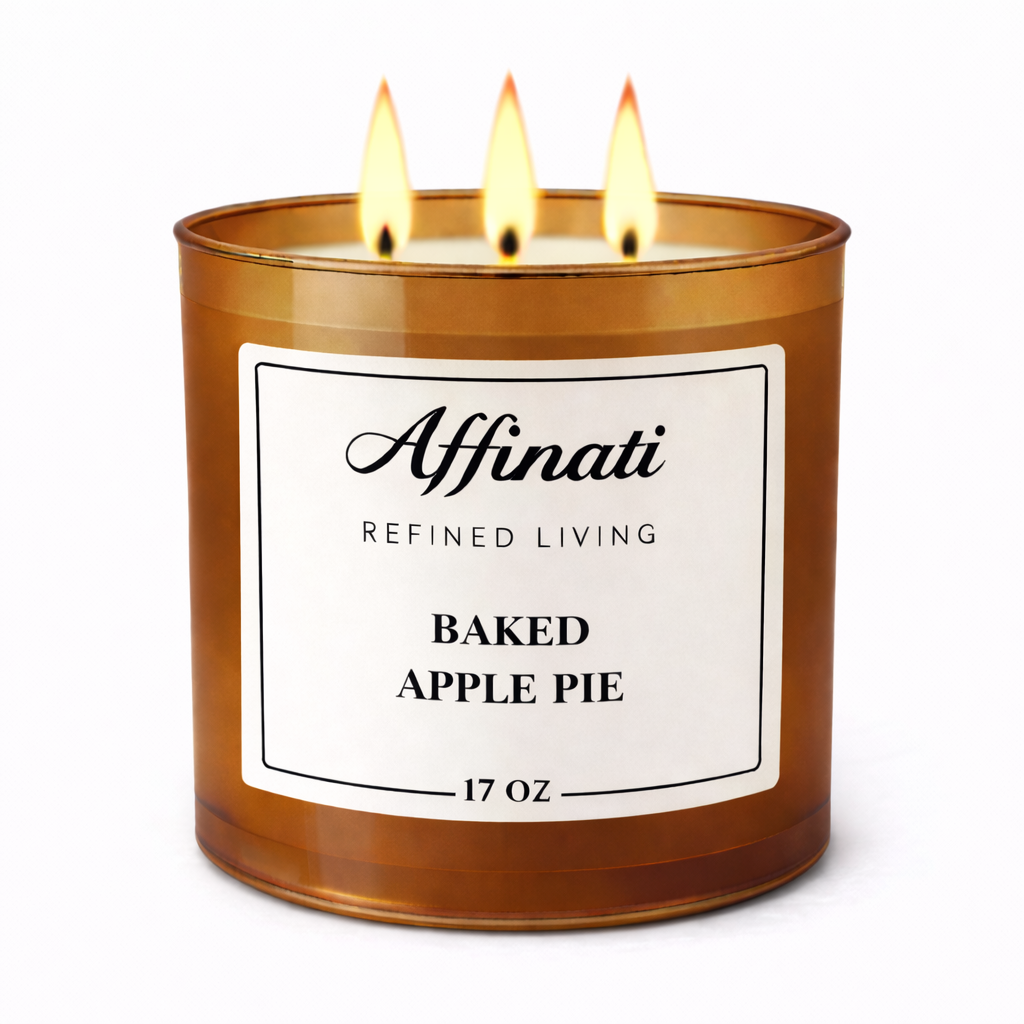 3-Wick Baked Apple Pie Candle
