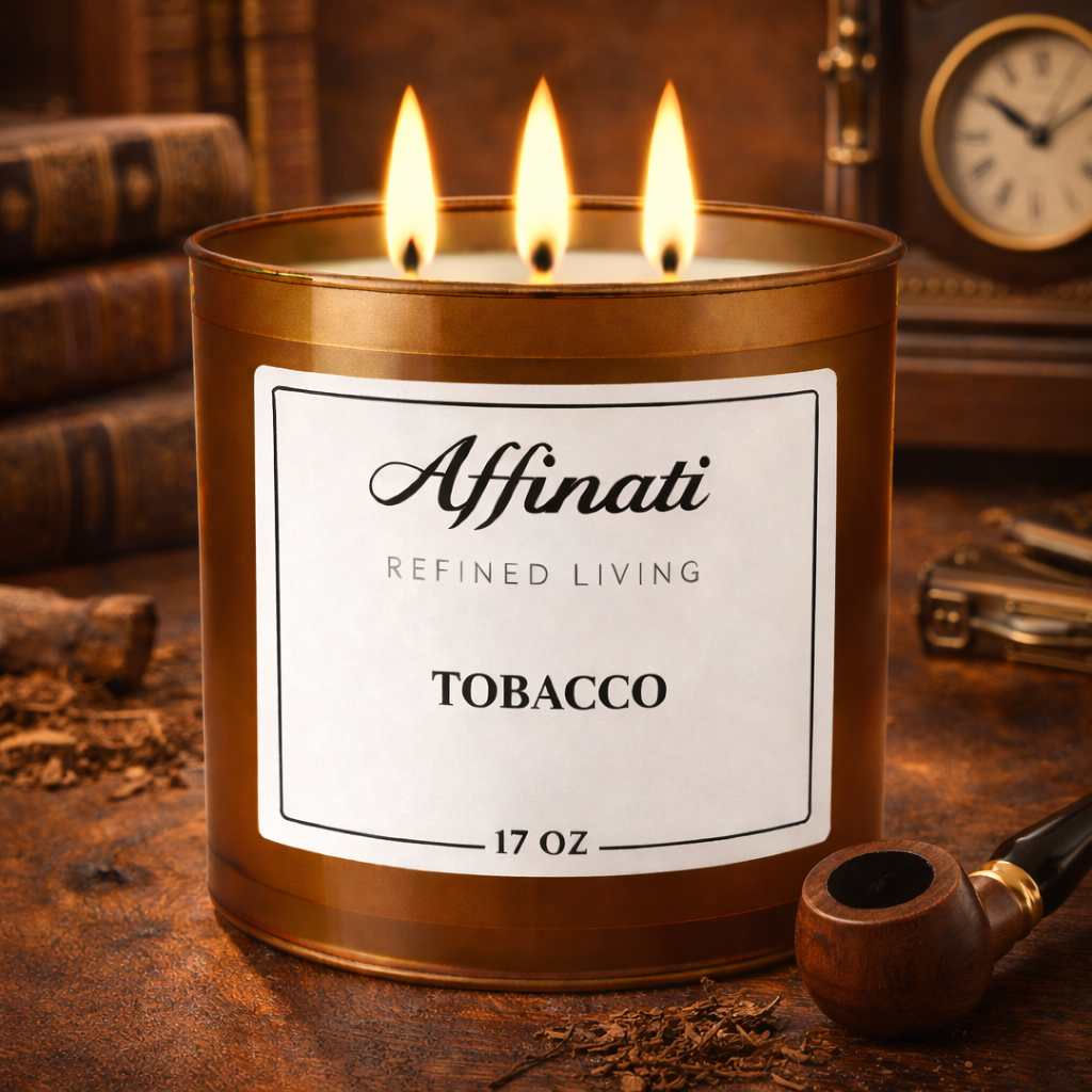3-Wick Tobacco Candle