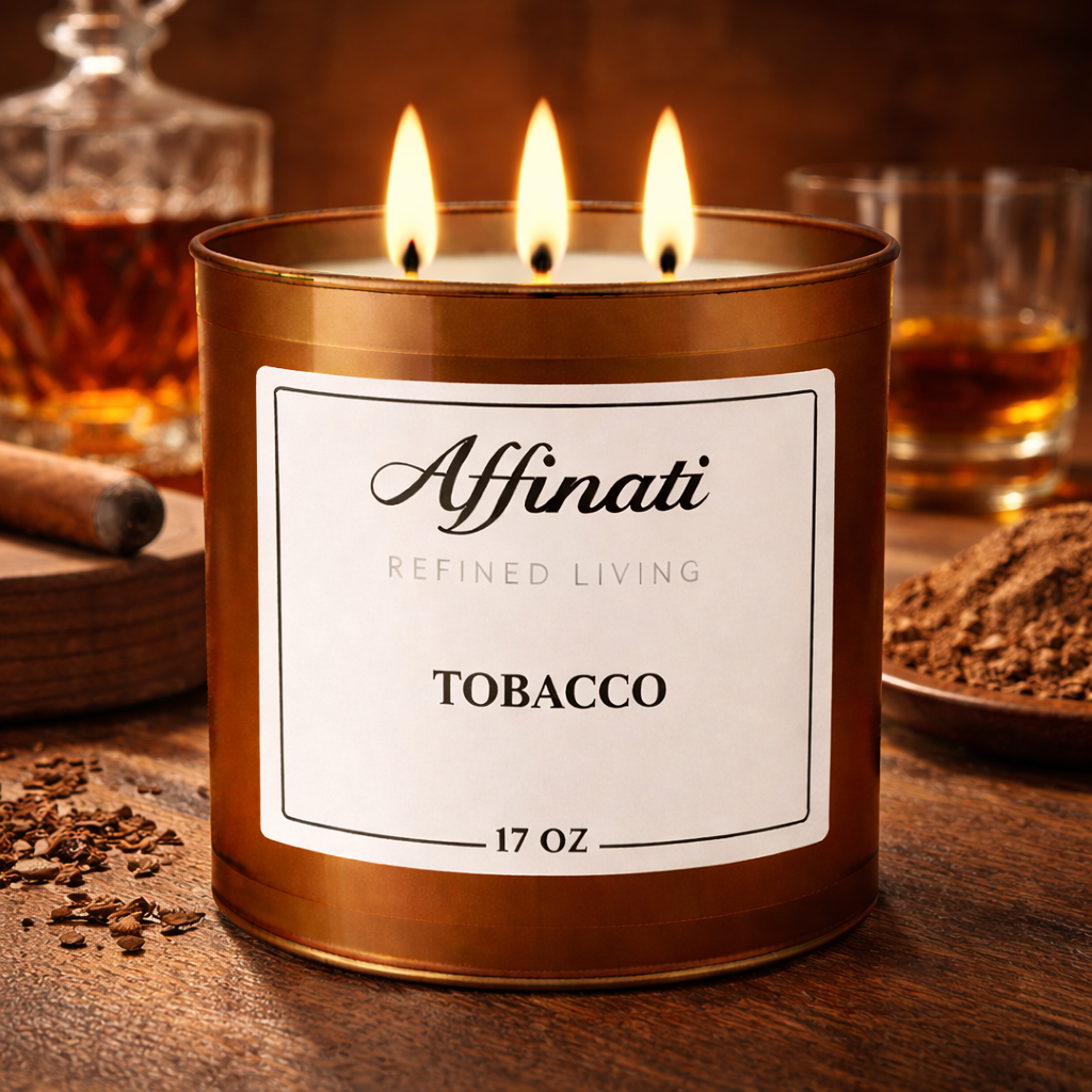 3-Wick Tobacco Candle