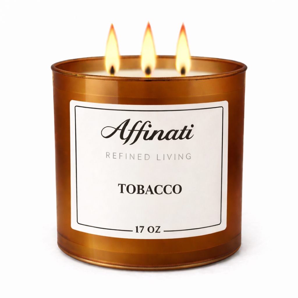 3-Wick Tobacco Candle