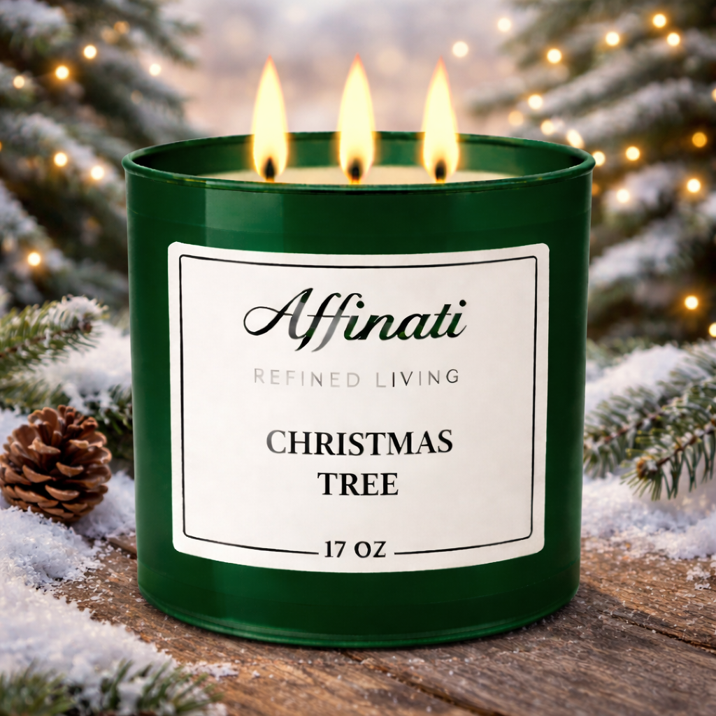 3-Wick Christmas Tree Candle